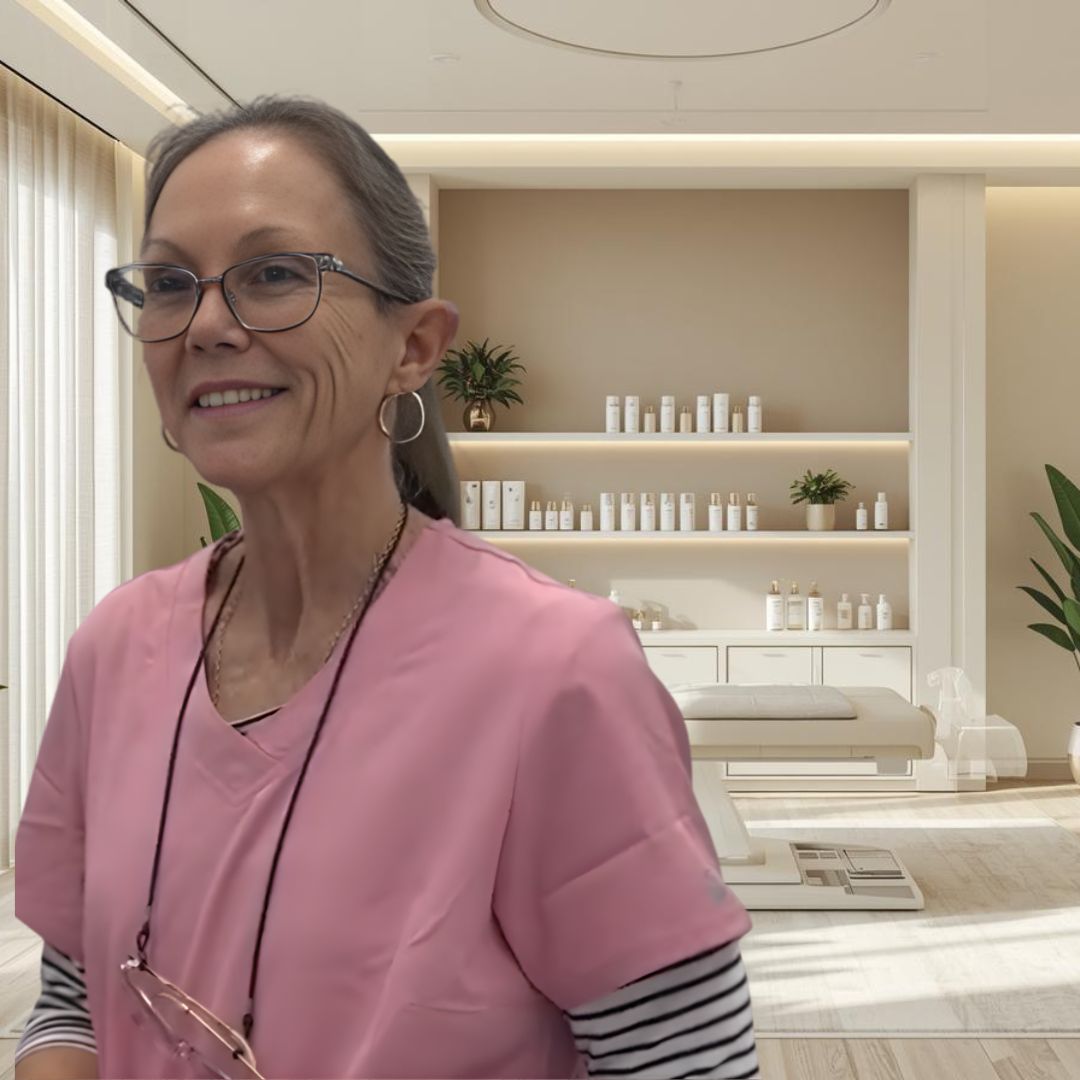 Therapist at 4U Skin & Laser Clinic in their retail treatment space
